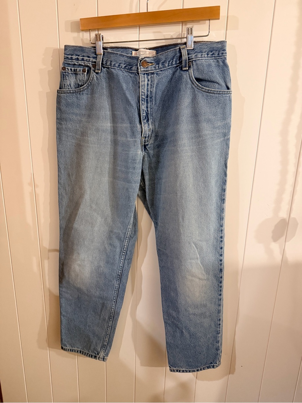 Levi Strauss Signature Relaxed Fit Mom Jeans Women’s 16 Short Light Wash